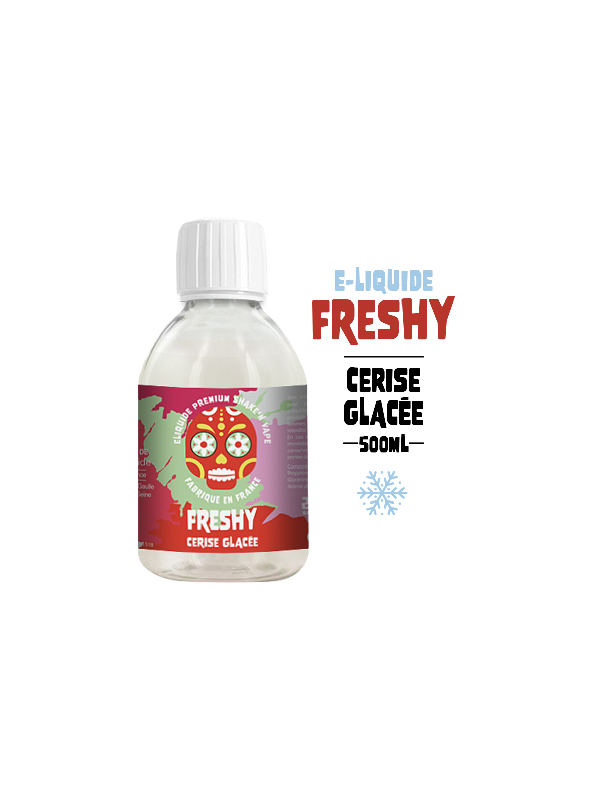 CERISE GLACÉE 500ml E-liquide FRESHY