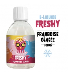 FRAMBOISE GLACÉE 500ml E-liquide FRESHY