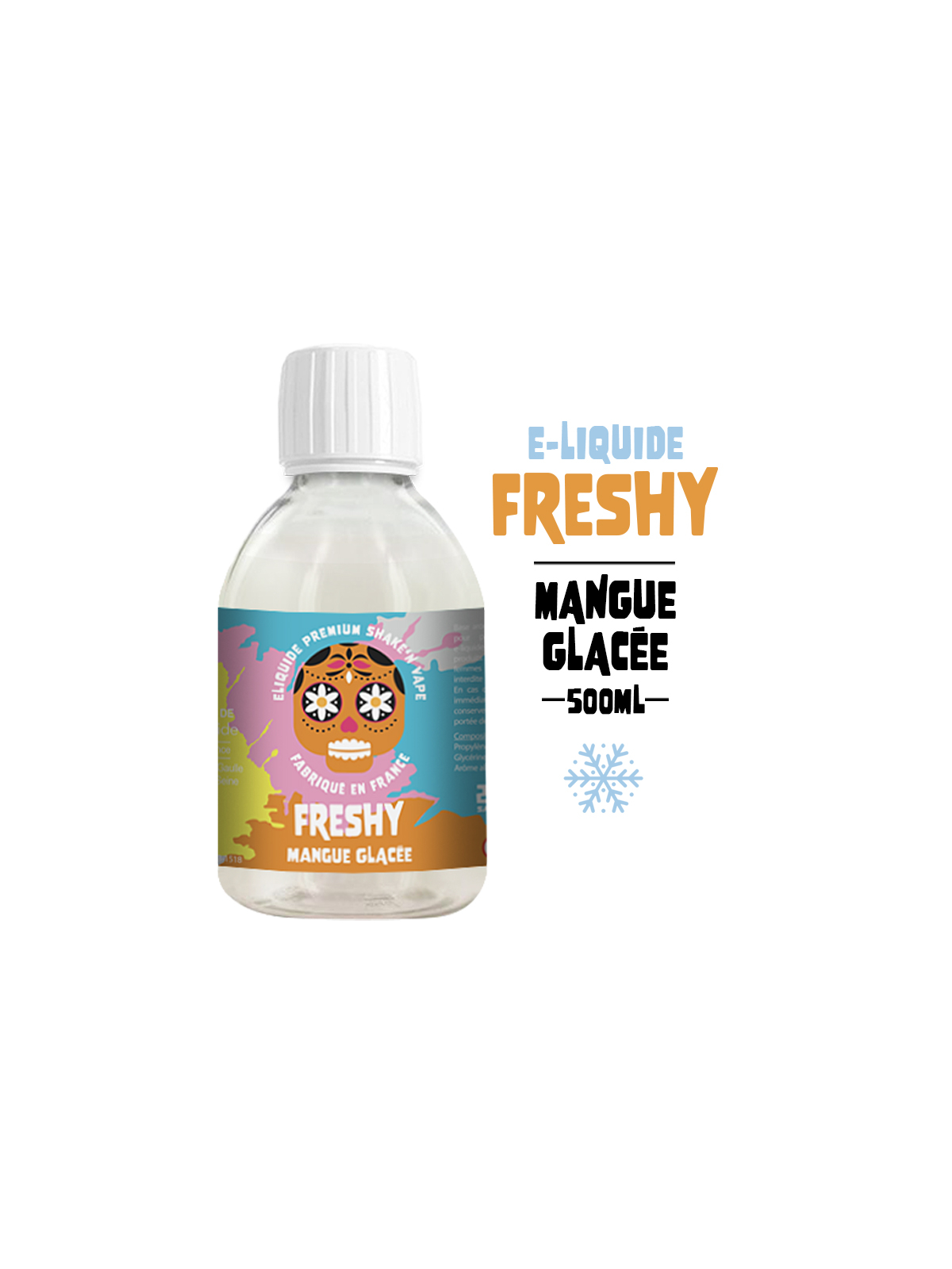 MANGUE GLACÉE 500ml E-liquide FRESHY