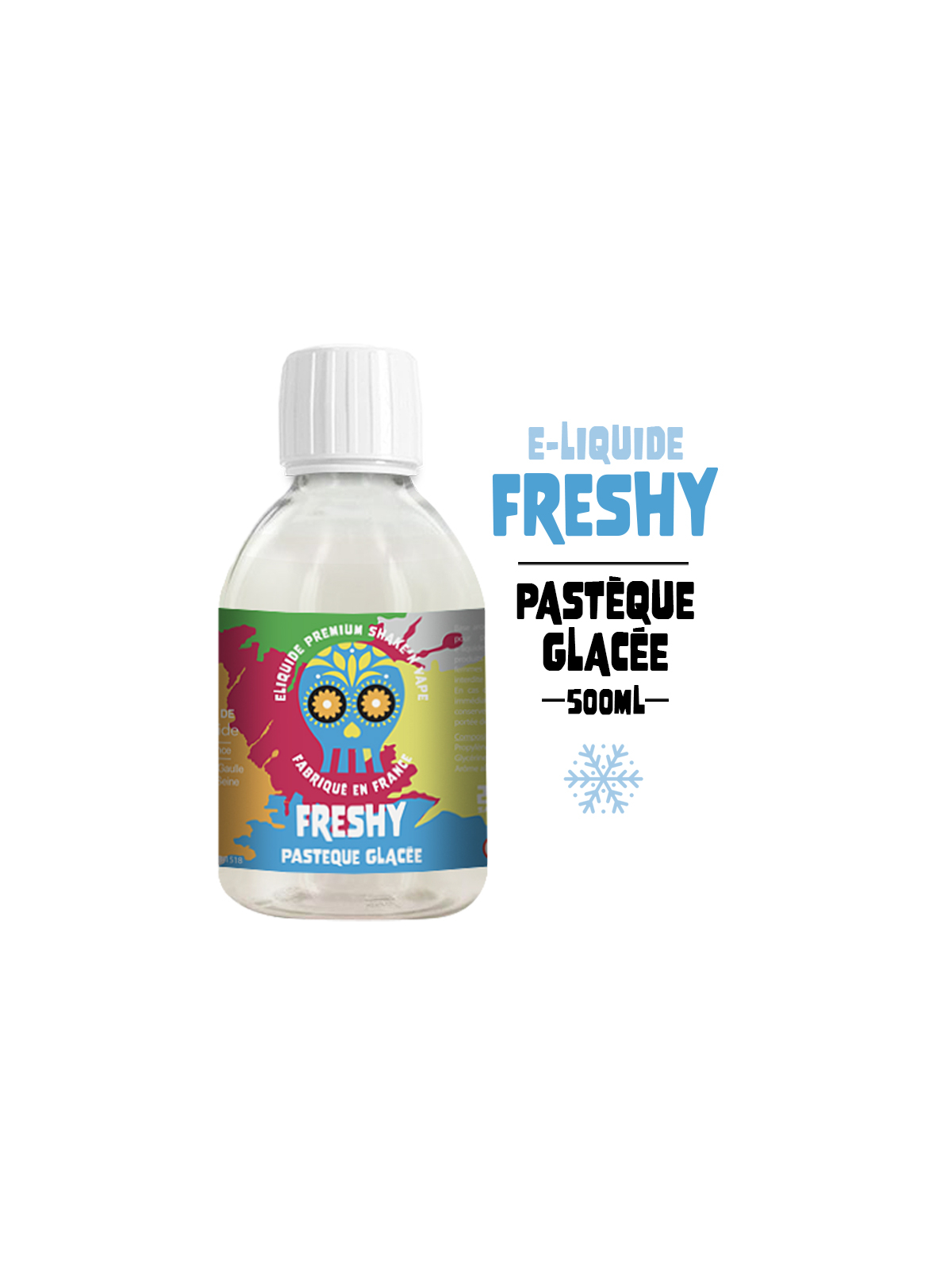 PASTÈQUE GLACÉE 500ml E-liquide FRESHY
