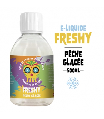 PÊCHE GLACÉE 500ml E-liquide FRESHY