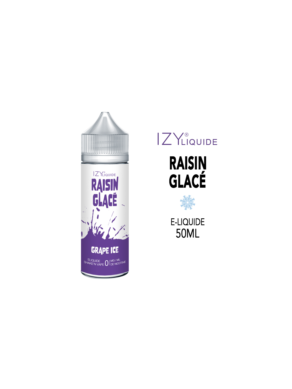 E-liquide RAISIN GLACÉ IZY LIQUIDE 50ml