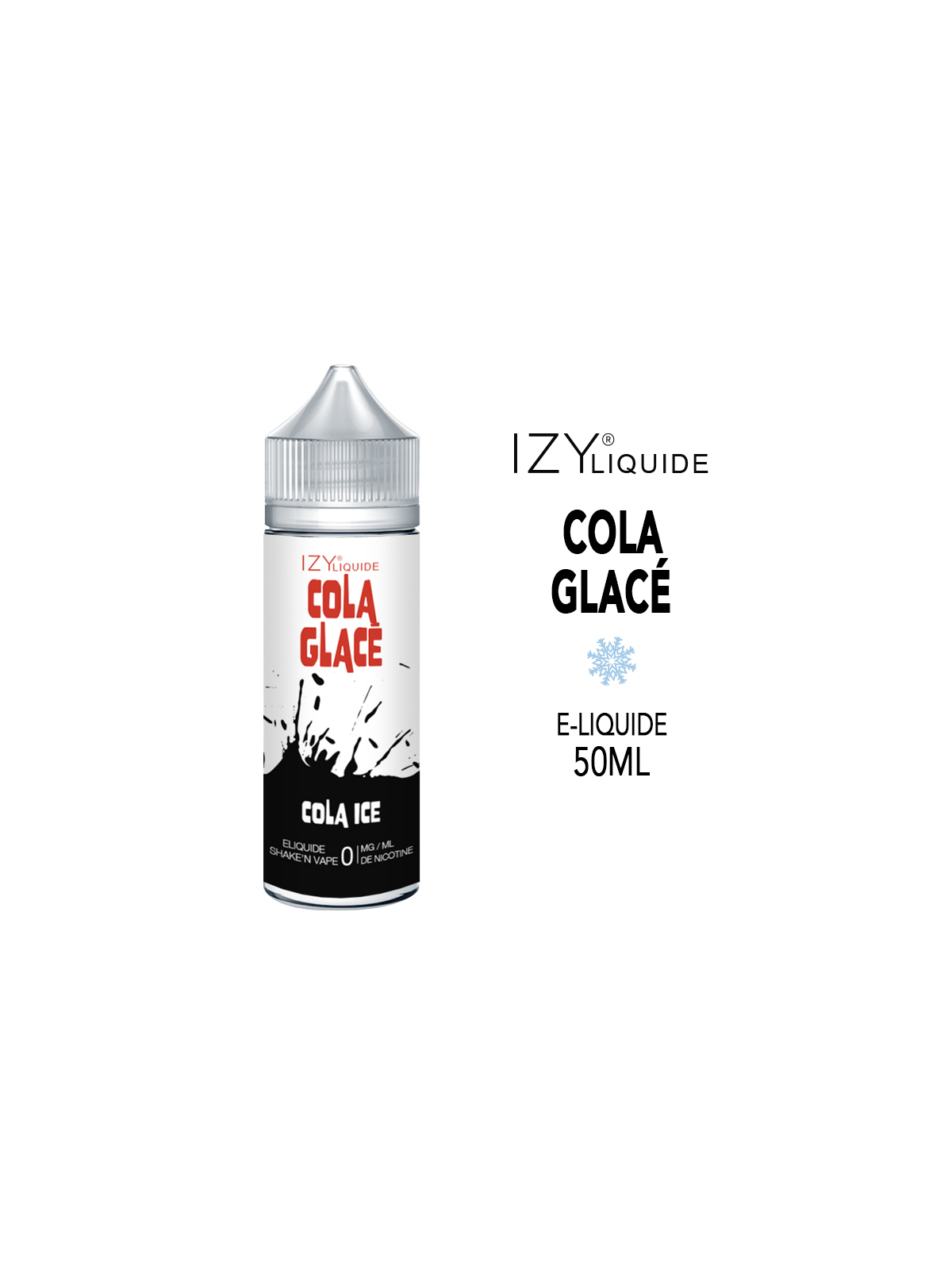 E-liquide COLA GLACÉ IZY LIQUIDE 50ml