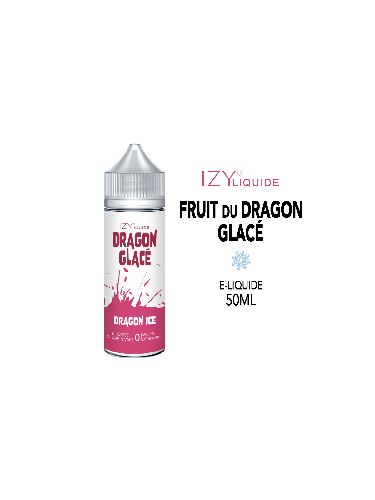 E-LIQUIDE DRAGON GLACÉ IZY LIQUIDE 50ml