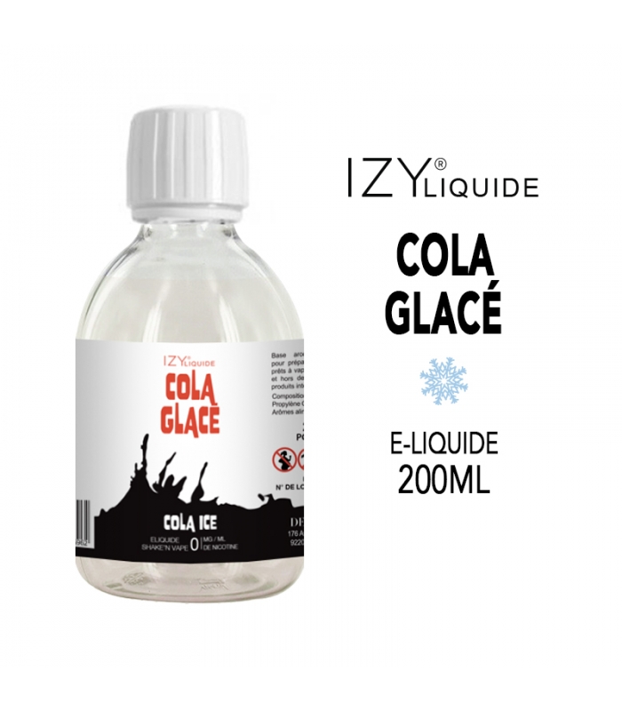 COLA GLACÉ 200ml IZY LIQUIDE