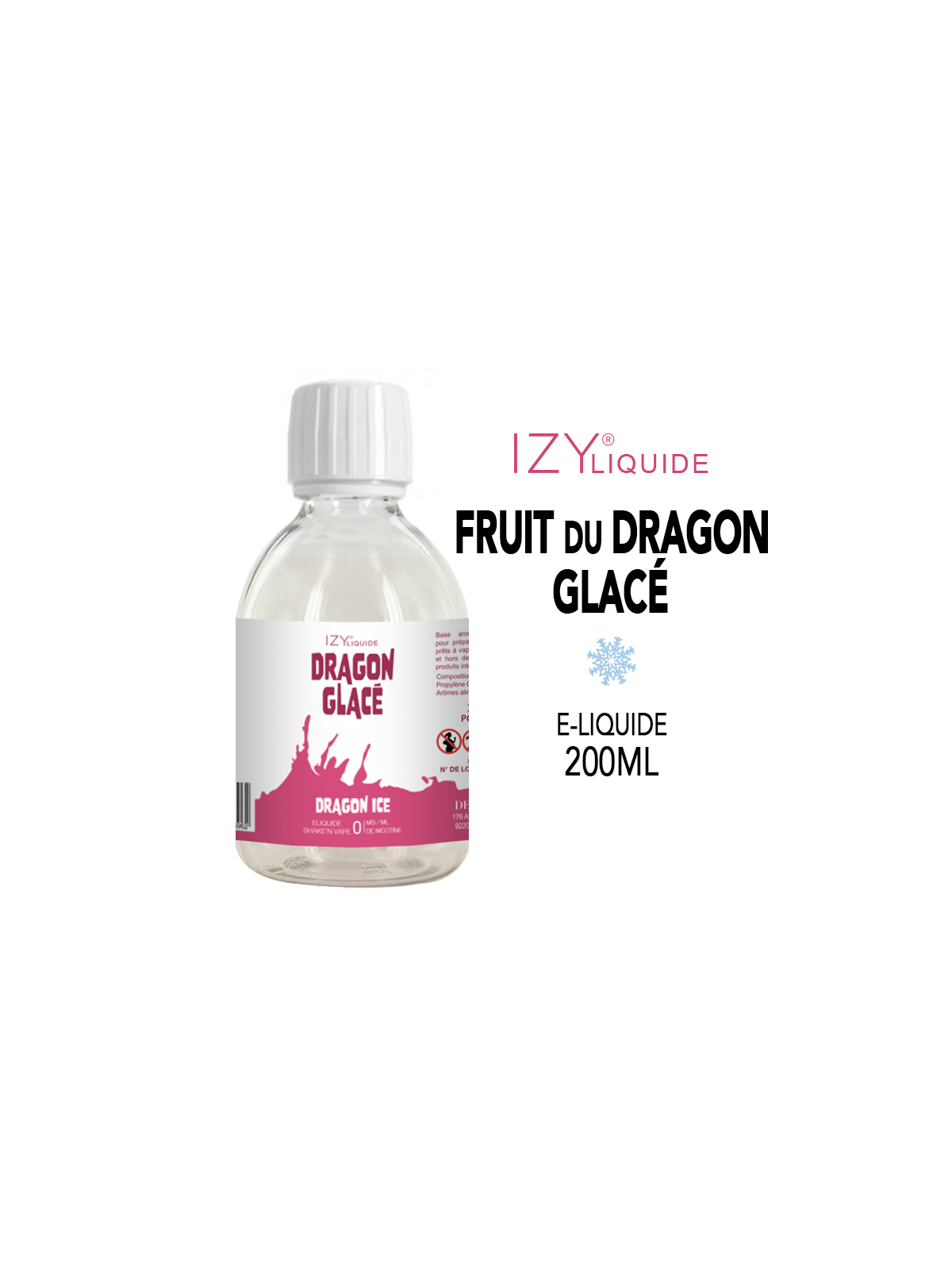 DRAGON GLACÉ 200ml IZY LIQUIDE