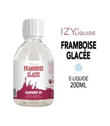 FRAMBOISE GLACÉE 200ml IZY LIQUIDE