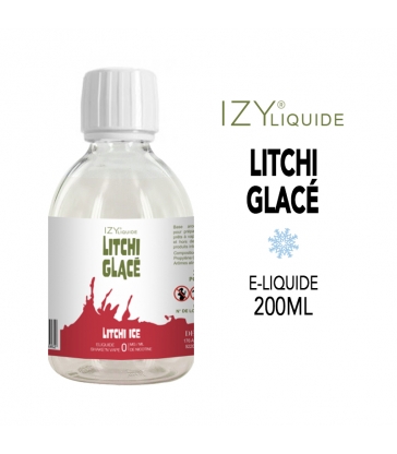 LITCHI GLACÉ 200ml IZY LIQUIDE