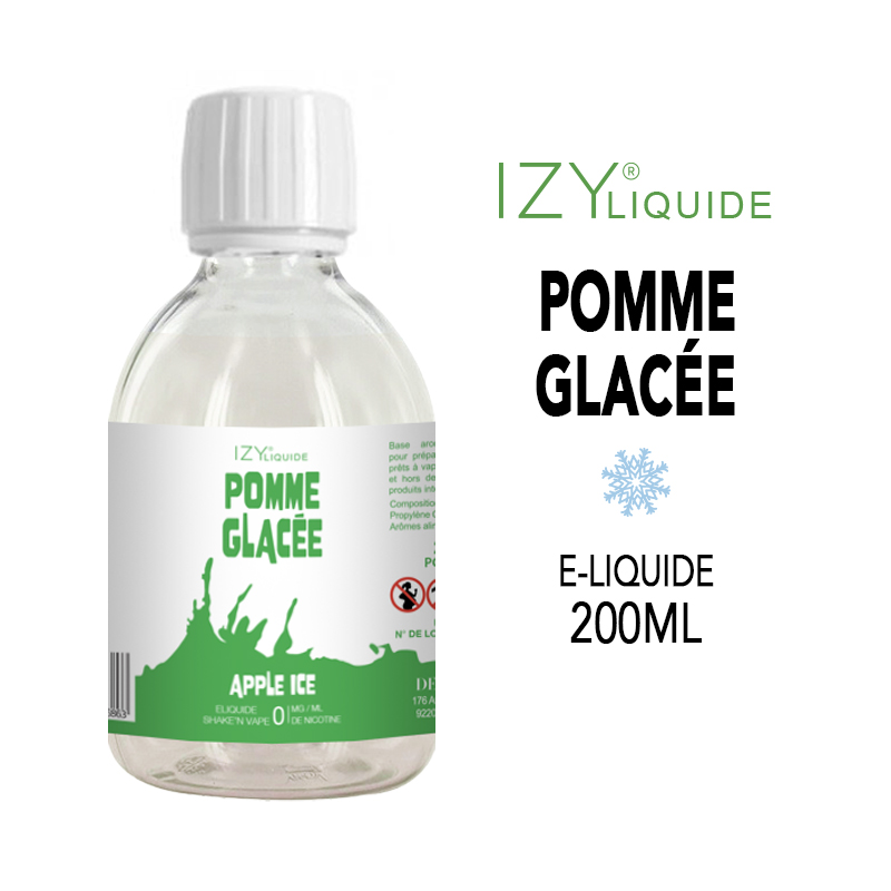 POMME GLACÉE 200ml IZY LIQUIDE