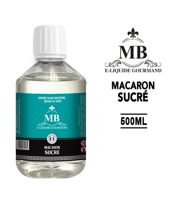 MACARON SUCRÉ E-liquide 500ml MB