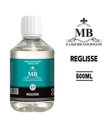 RÉGLISSE E-liquide 500ml MB
