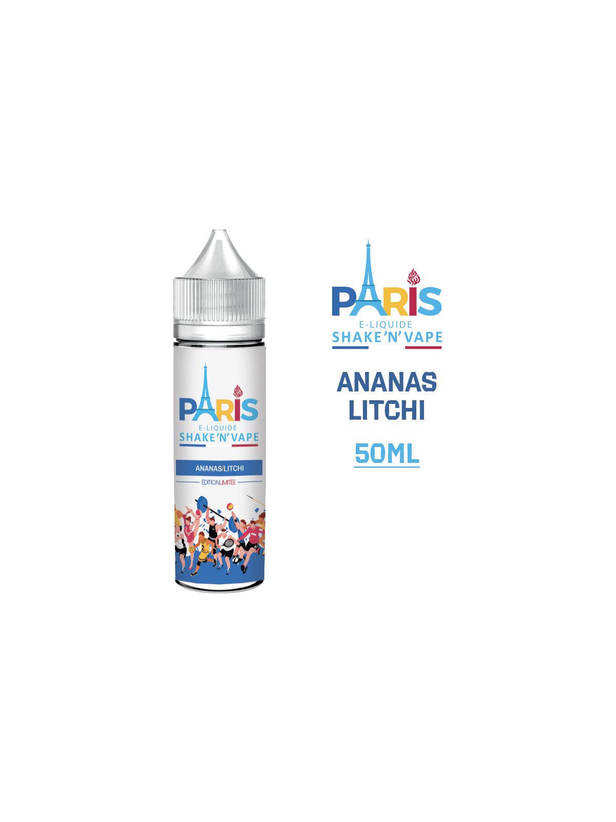 ANANAS LITCHI 50 ml E-liquide PARIS