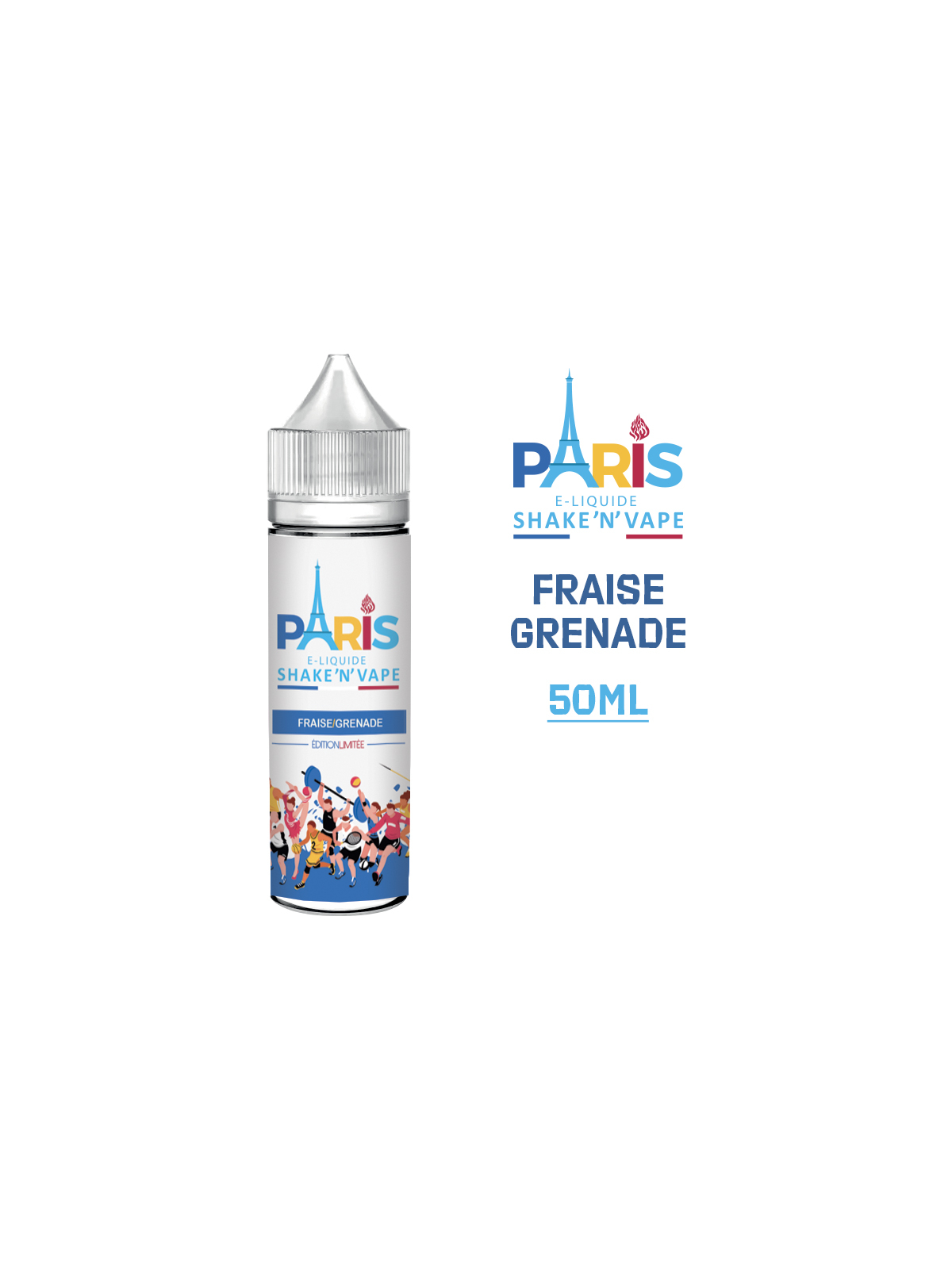FRAISE GRENADE 50 ml E-liquide PARIS