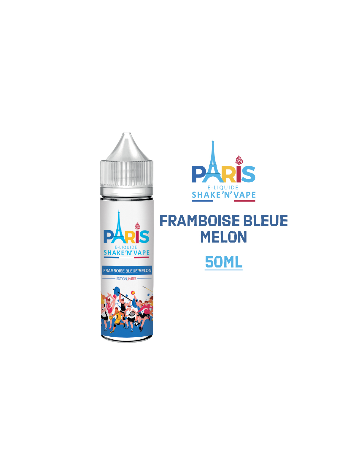 FRAMBOISE BLEUE MELON 50 ml E-liquide PARIS