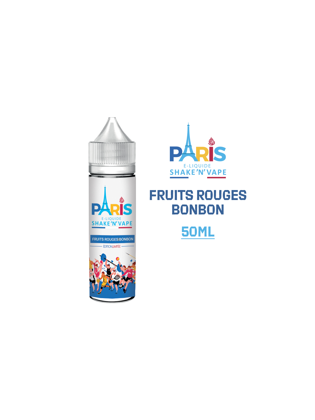 FRUITS ROUGES BONBON 50 ml E-liquide PARIS