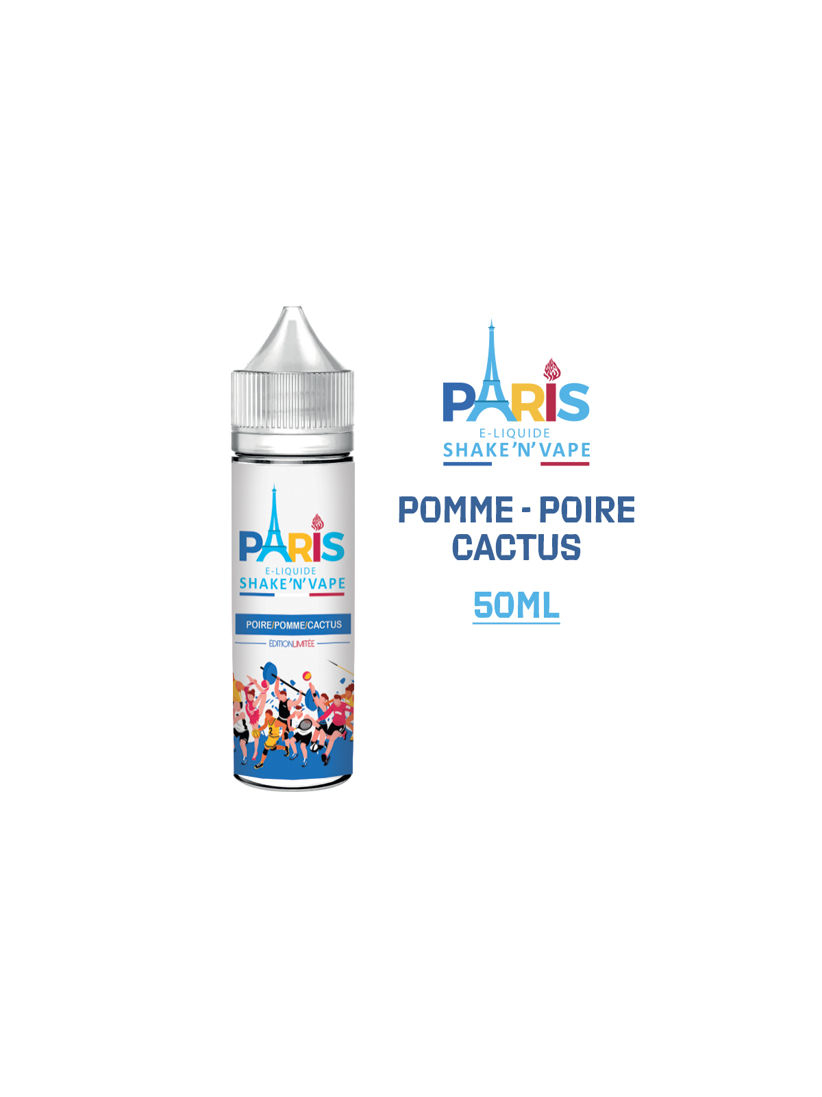 POIRE POMME CACTUS 50 ml E-liquide PARIS