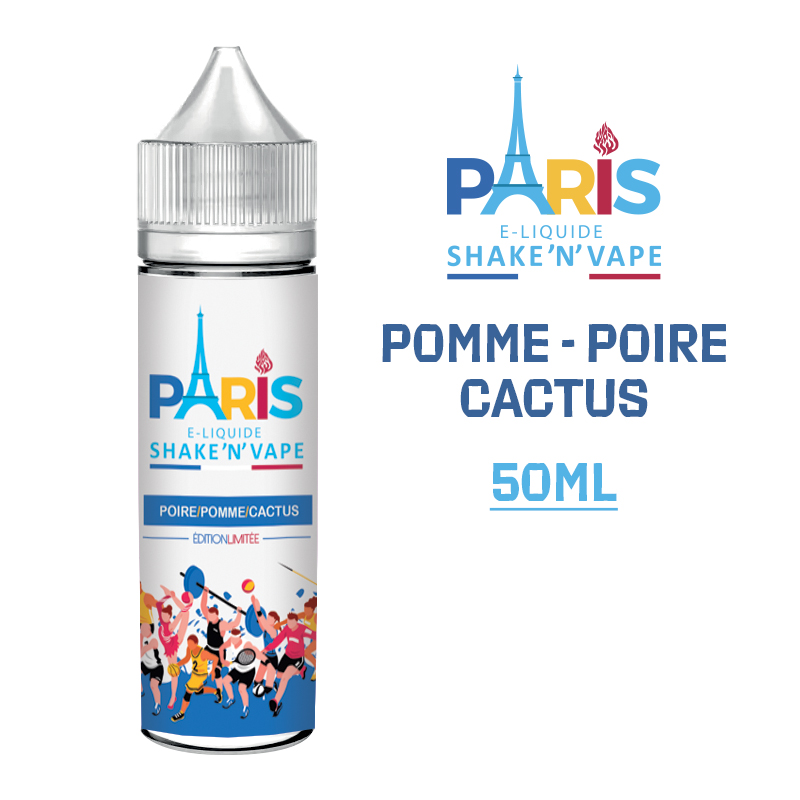 POIRE POMME CACTUS 50 ml E-liquide PARIS