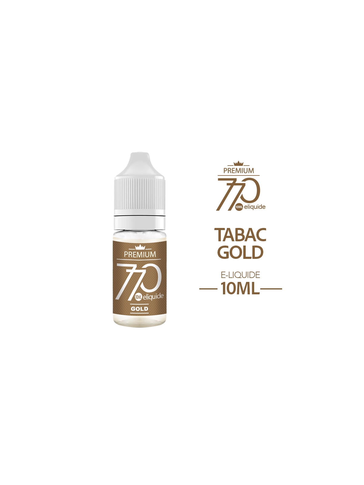 E-Liquide Tabac Gold 770 Premium 10ml