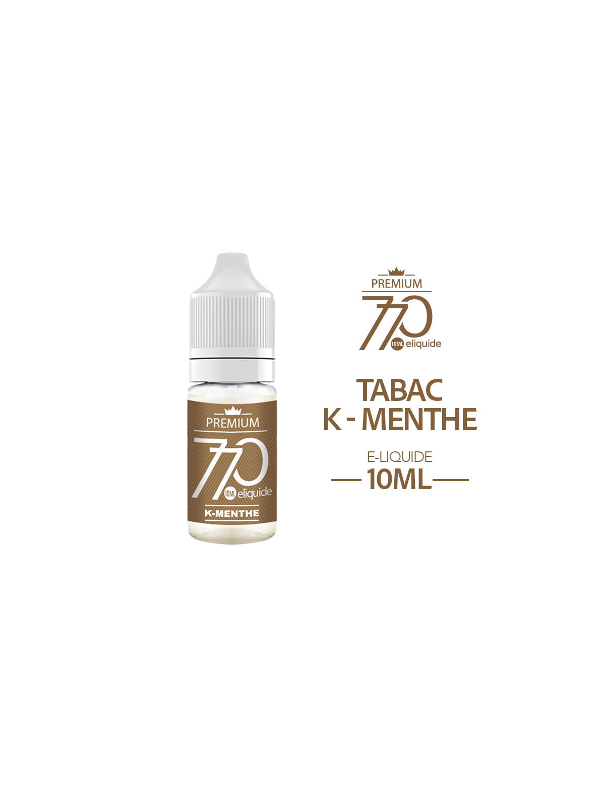 E-Liquide Tabac K Menthe 770 Premium 10ml