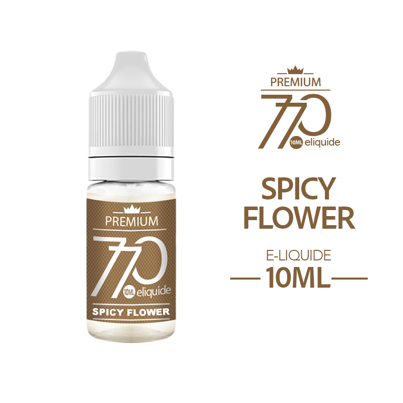 E-Liquide Tabac Spicy Flower 770 Premium 10ml