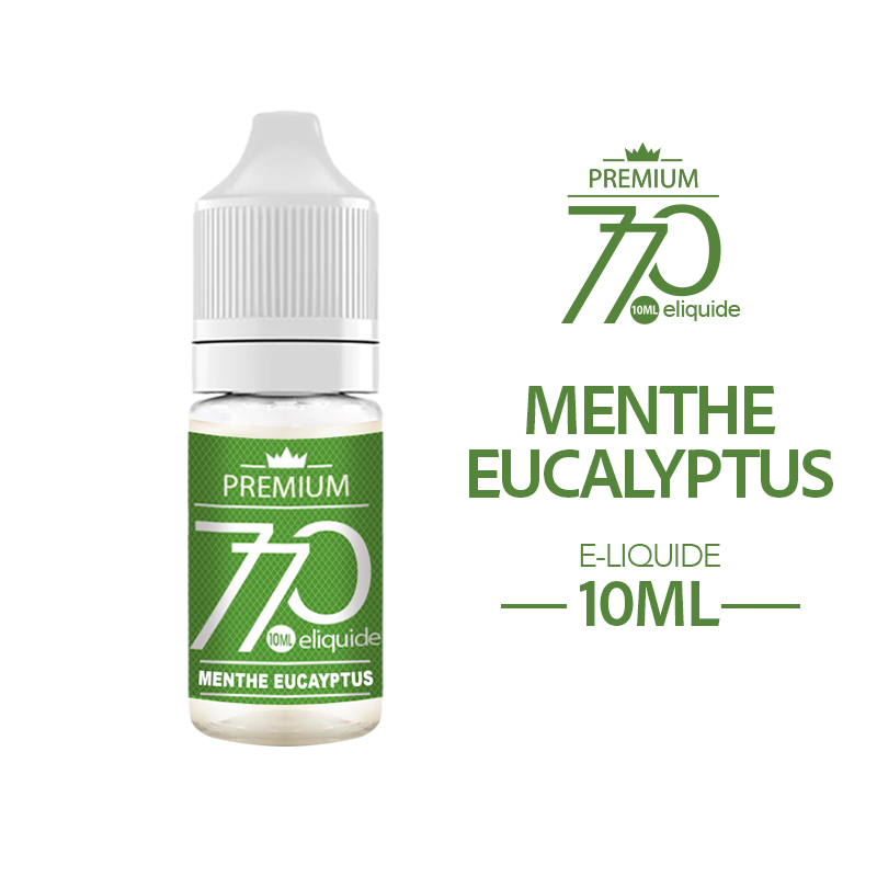 E-Liquide Menthe Eucalyptus 770 Premium 10ml