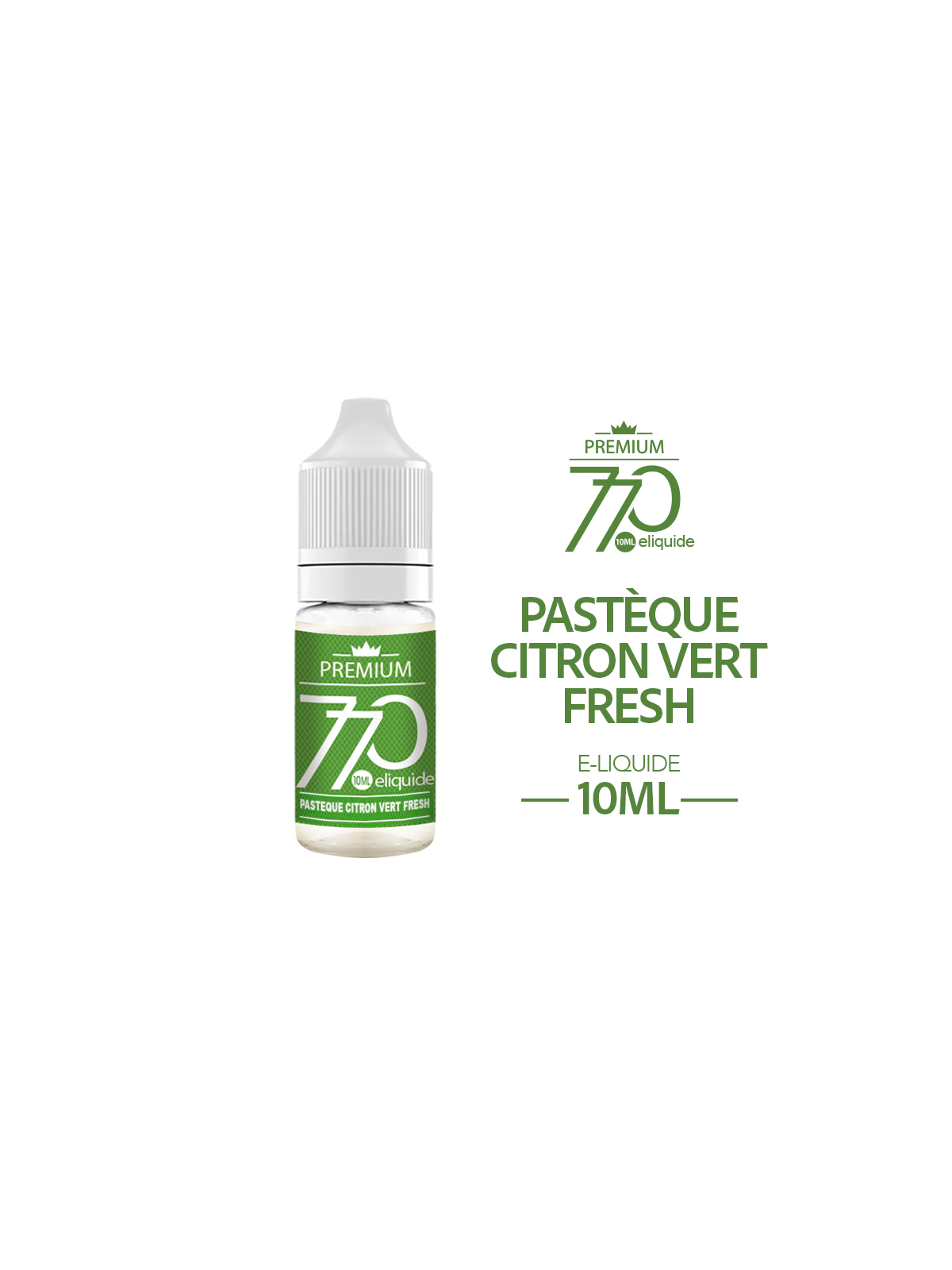 E-Liquide Pasteque Citron vert Fresh 770 Premium 10ml