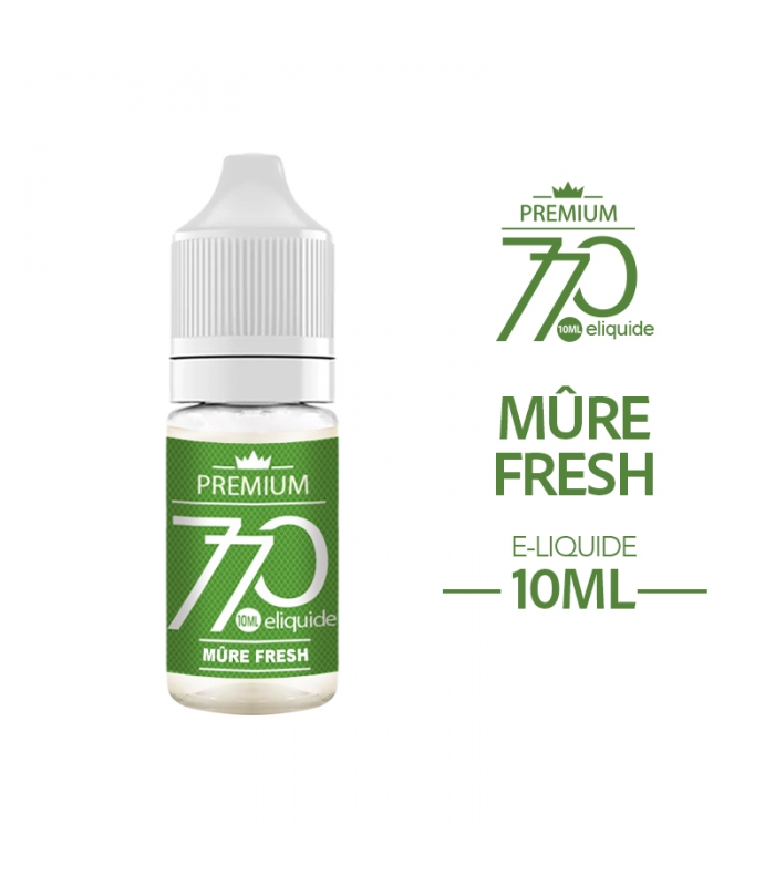 E Liquide Mûre Fresh 770 Premium 10ml