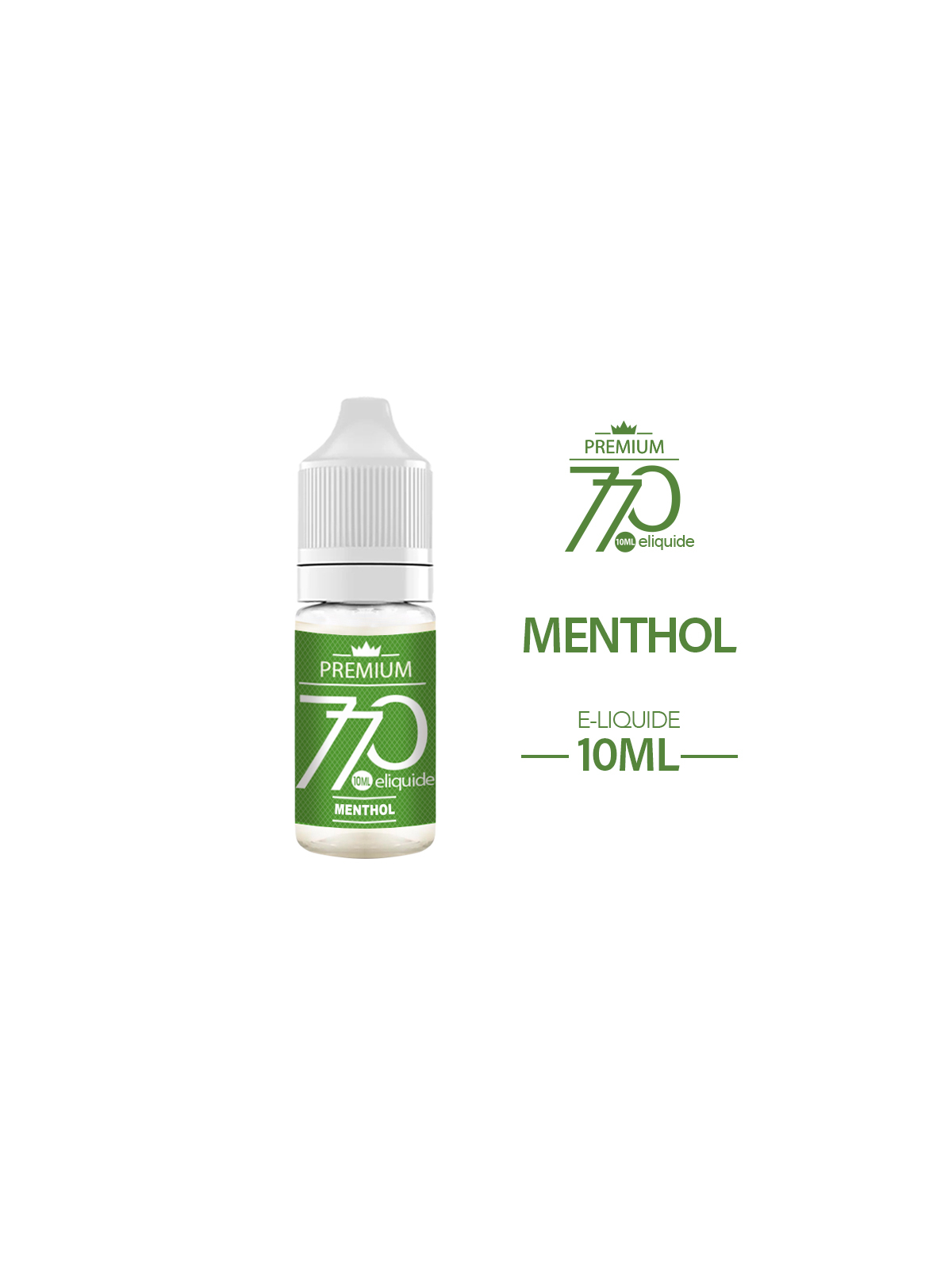 E-Liquide Menthol 770 Premium 10ml