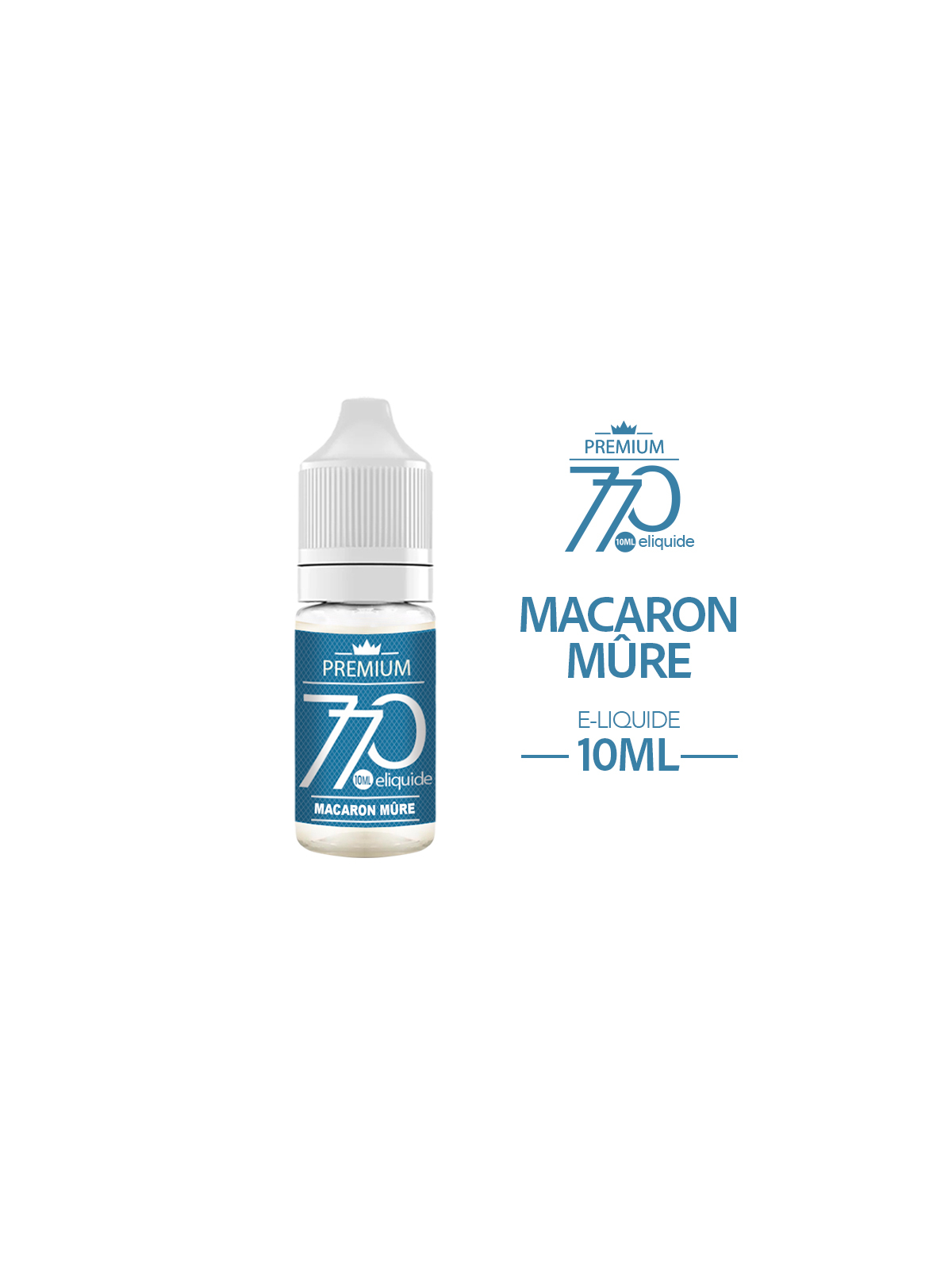 E-Liquide Macaron Mûre 770 Premium 10ml