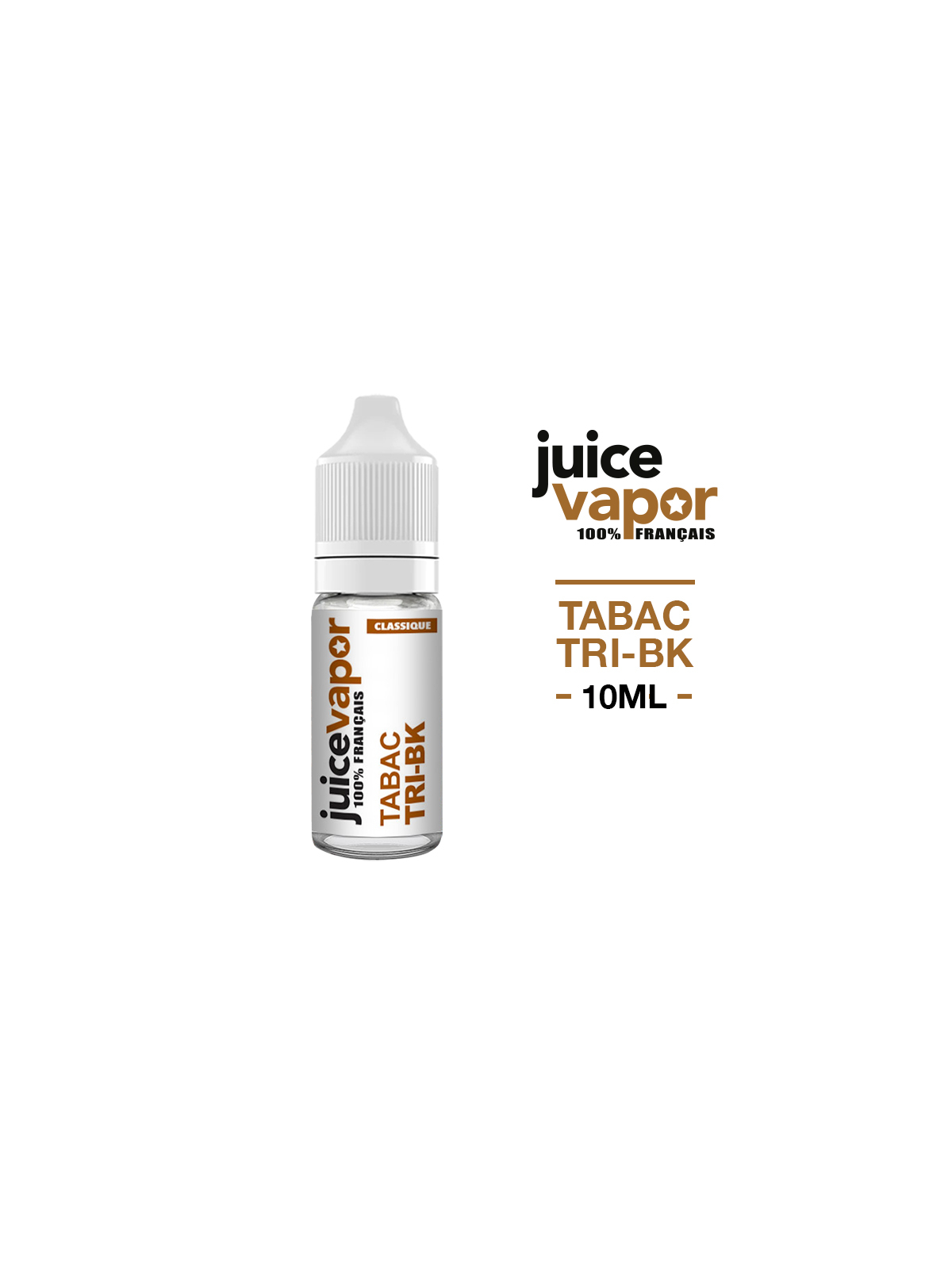 E-LIQUIDE TABAC TRI-BK 10 ml JUICE VAPOR
