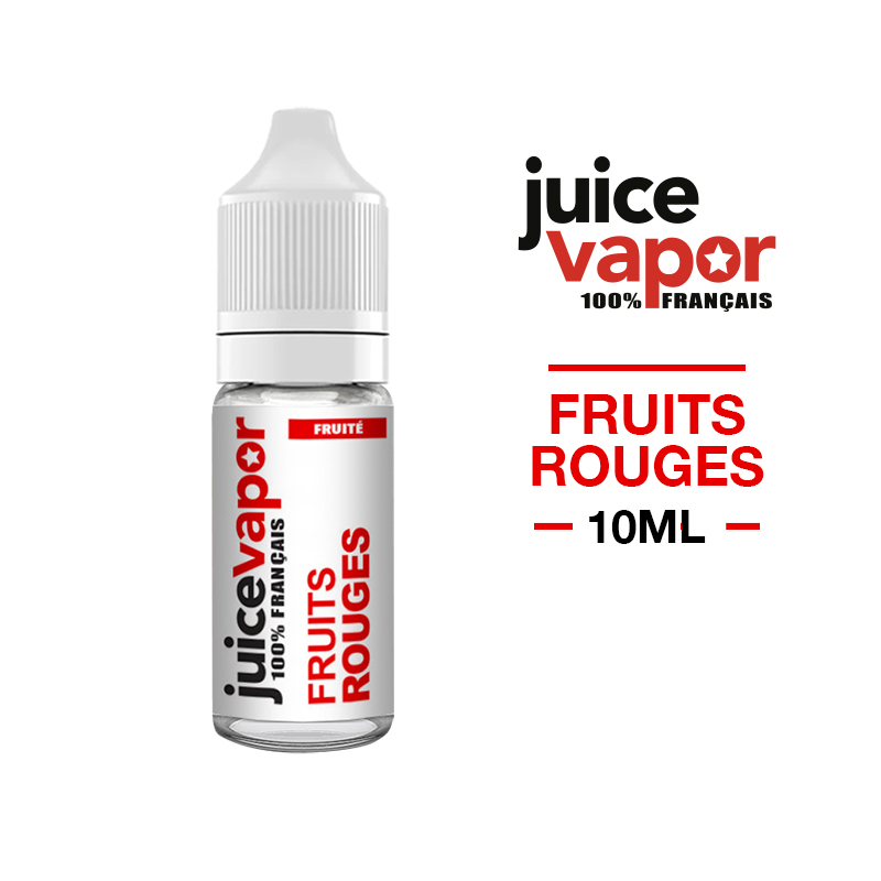 E-LIQUIDE FRUITS ROUGES 10 ml JUICE VAPOR