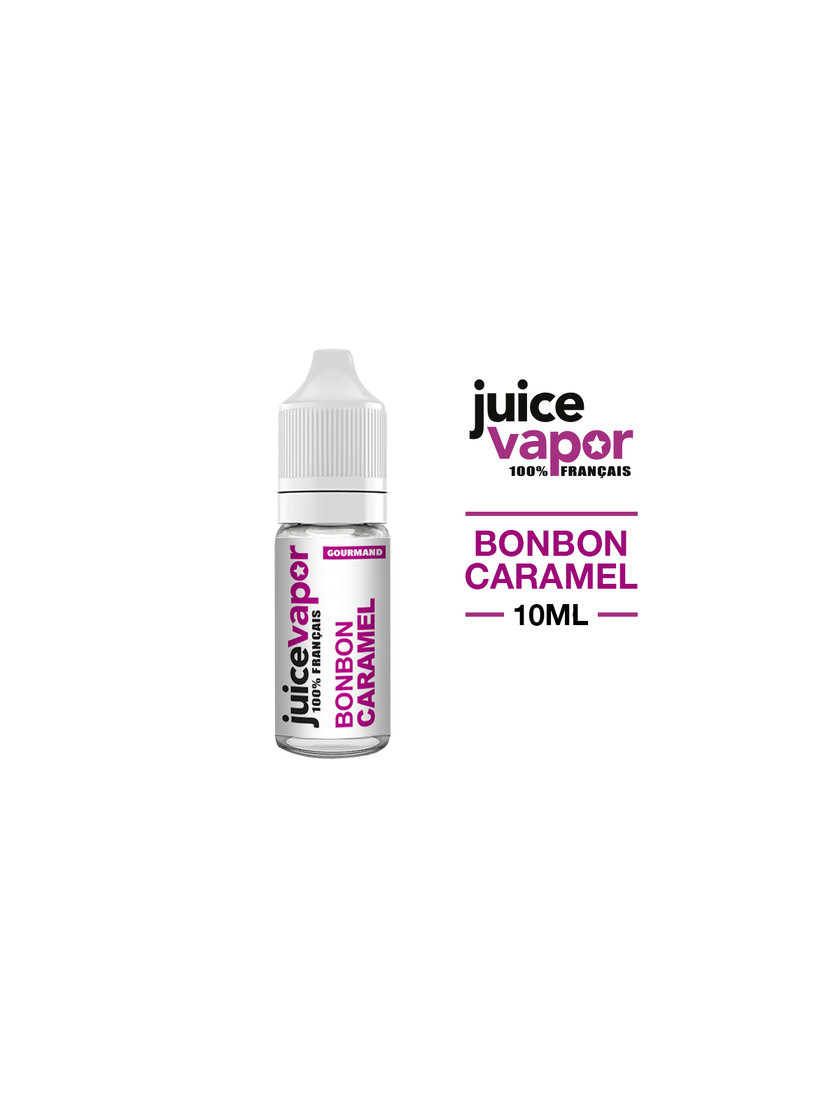 E-LIQUIDE BONBON CARAMEL 10 ml JUICE VAPOR