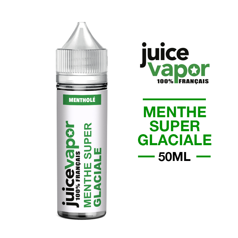 E liquide MENTHE SUPER GLACIALE 50 ml JUICE VAPOR