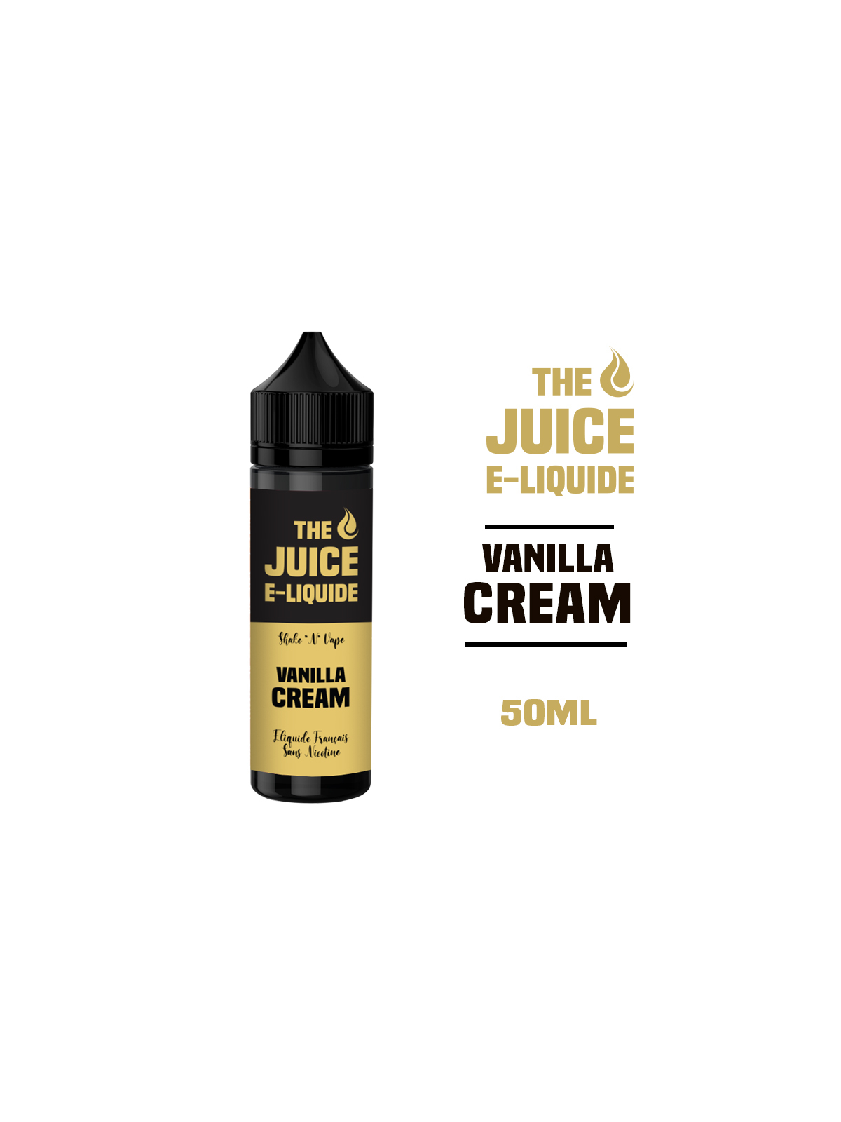 E-Liquide VANILLA CREAM 50 ML THE JUICE