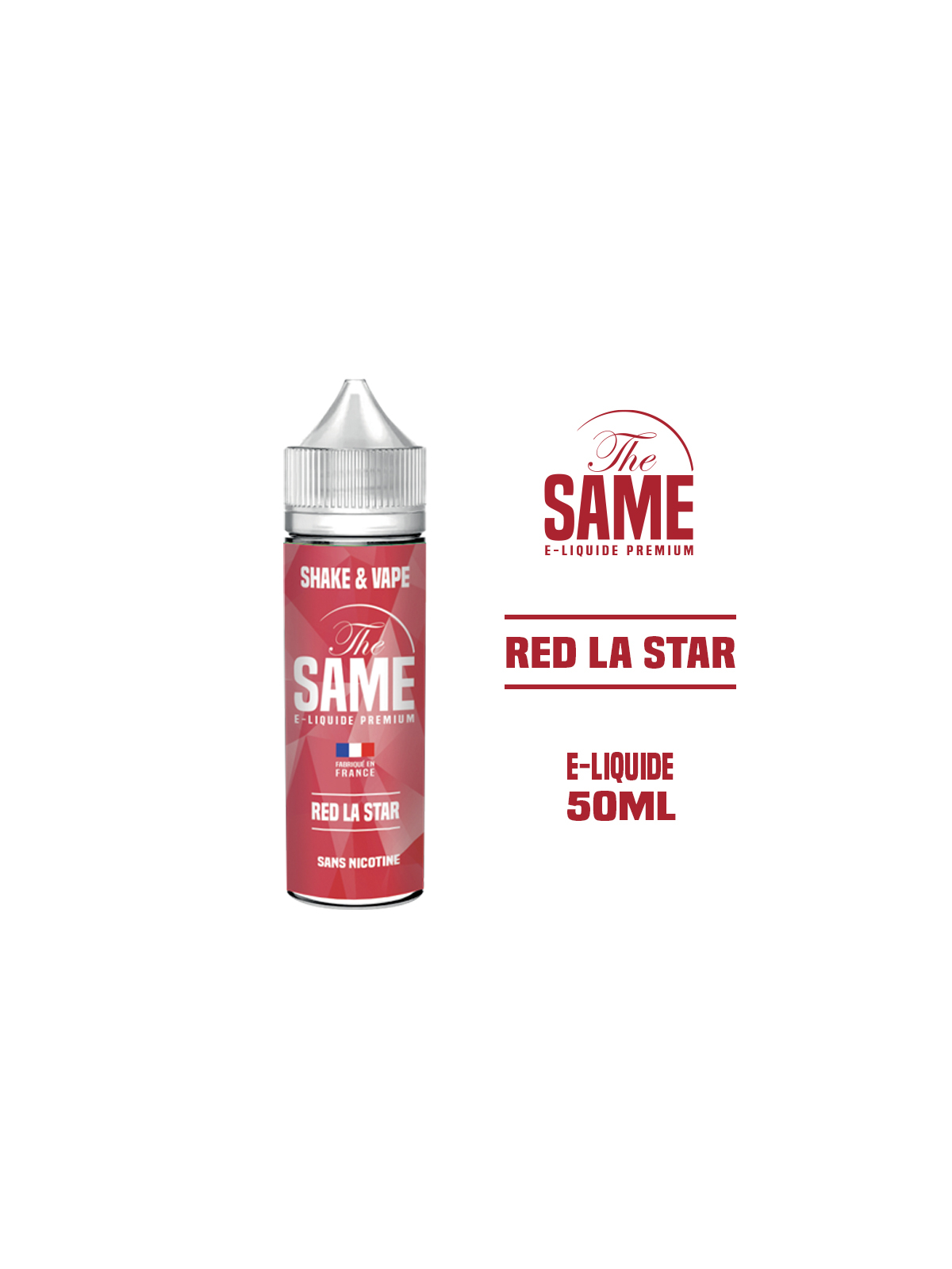 E liquide RED LA STAR 50 ml THE SAME