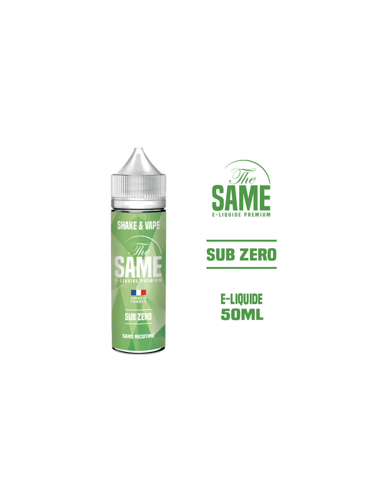 E liquide SUB ZERO 50 ml THE SAME