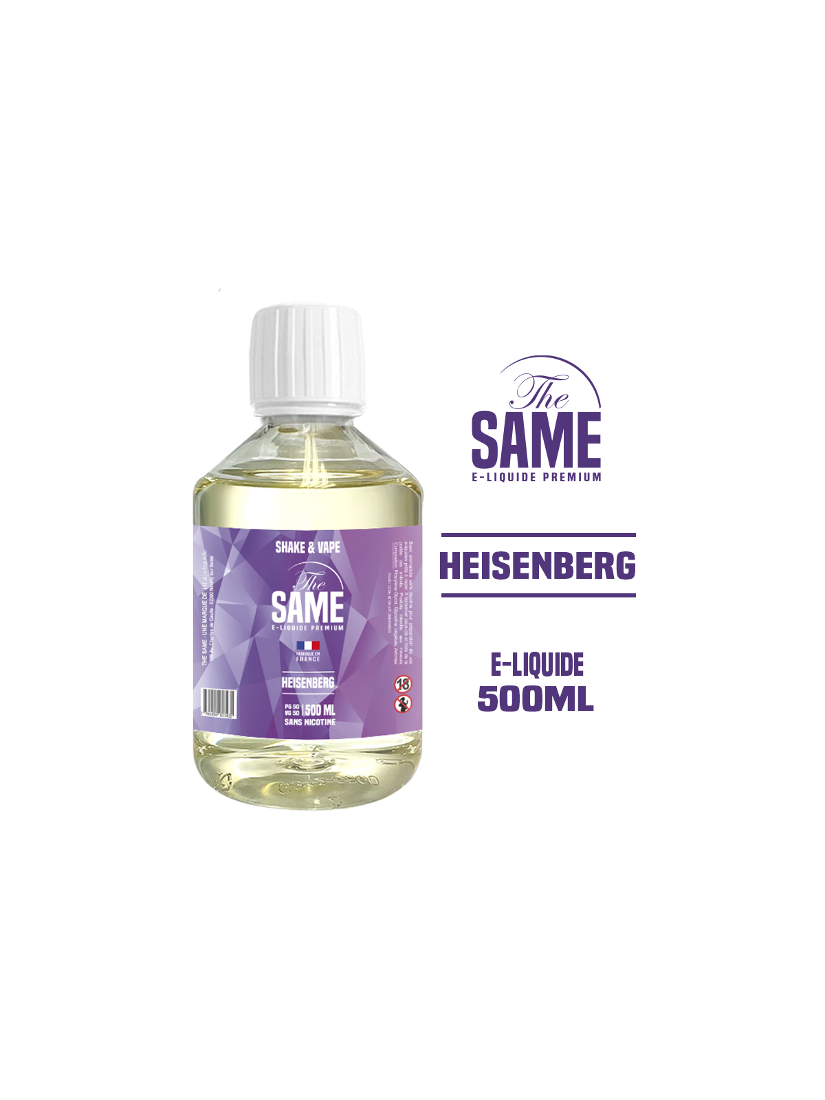 HEISENBERG 500ml E-liquide THE SAME