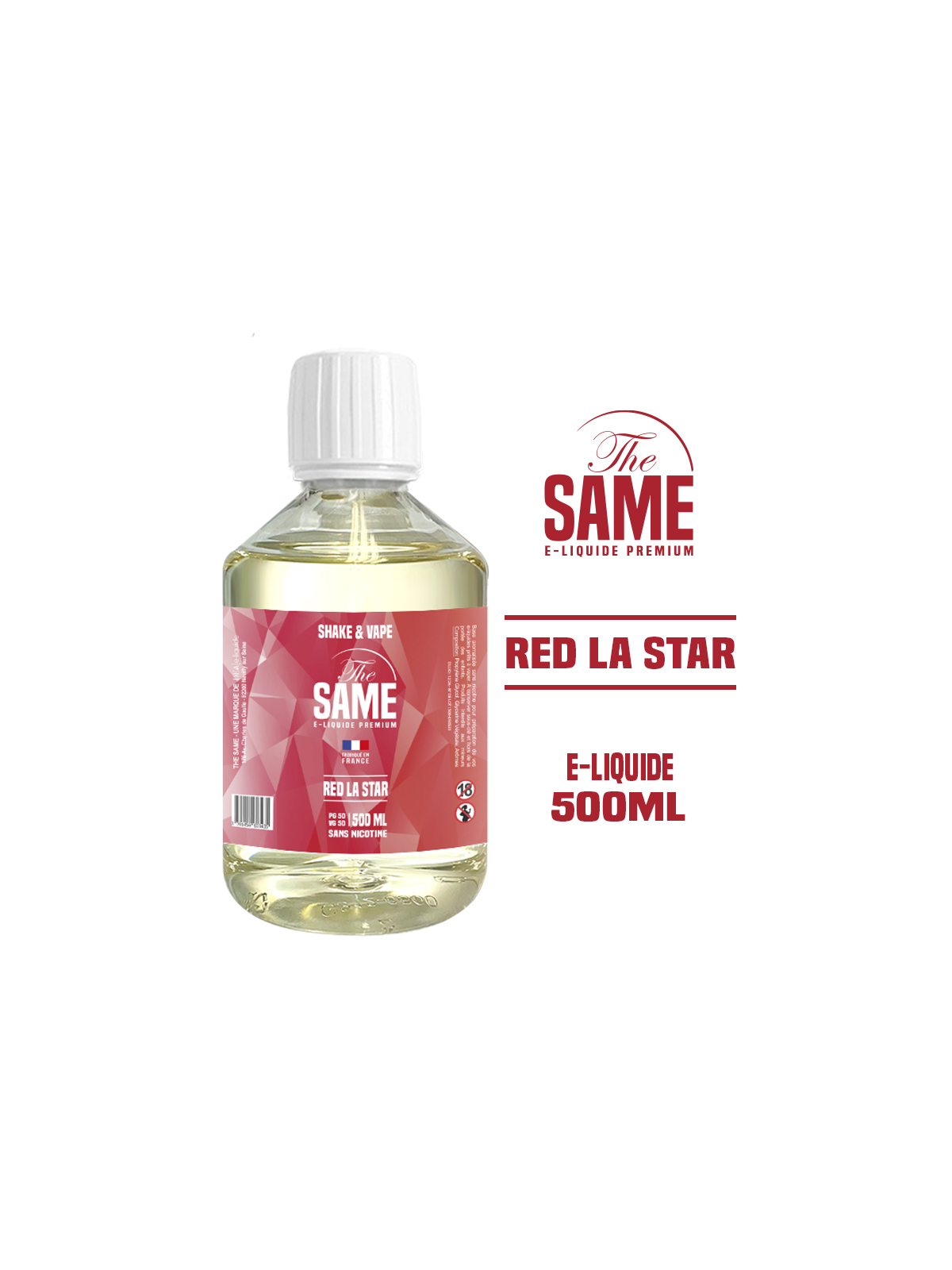 RED LA STAR 500ml E-liquide THE SAME
