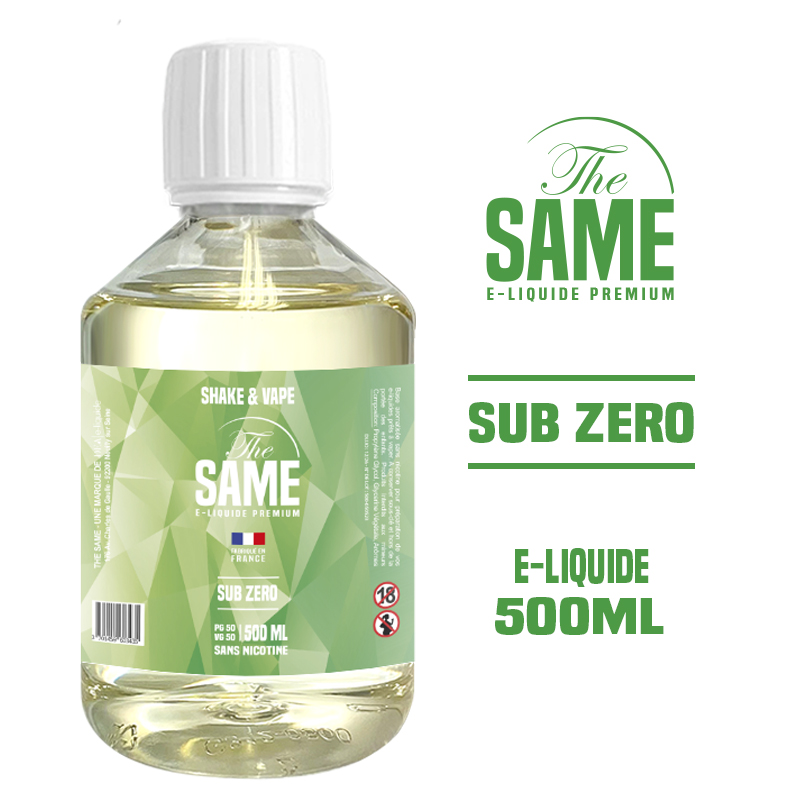 SUB ZERO 500ml E-liquide THE SAME