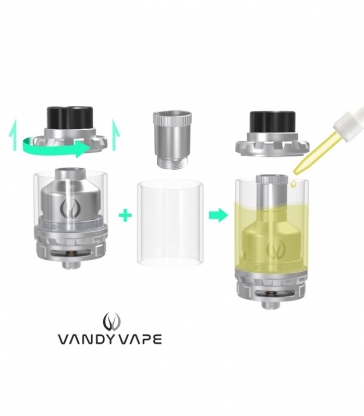 ATOMISEUR VANDYVAPE KYLIN RTA