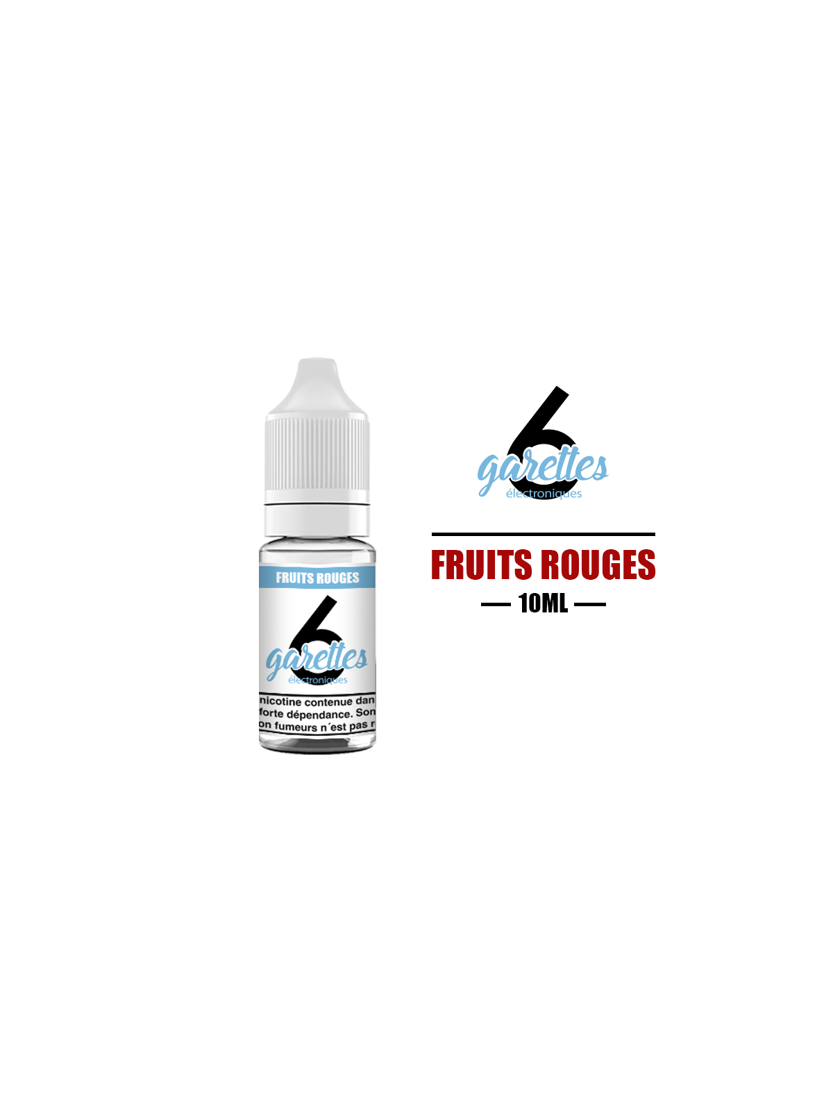 E LIQUIDE FRUITS ROUGES 10 ml VALEO