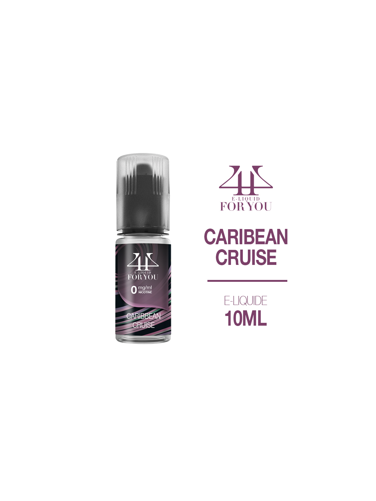 E-liquide Rhum, Ananas et Crème de Coco CARIBBEAN CRUISE 4YOU