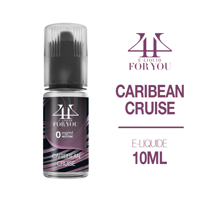E-liquide Rhum, Ananas et Crème de Coco CARIBBEAN CRUISE 4YOU
