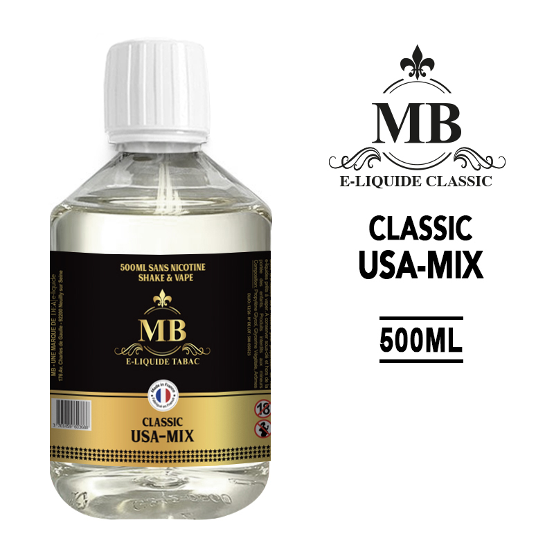 USA-MIX E-liquide 500ml CLASSIC MB