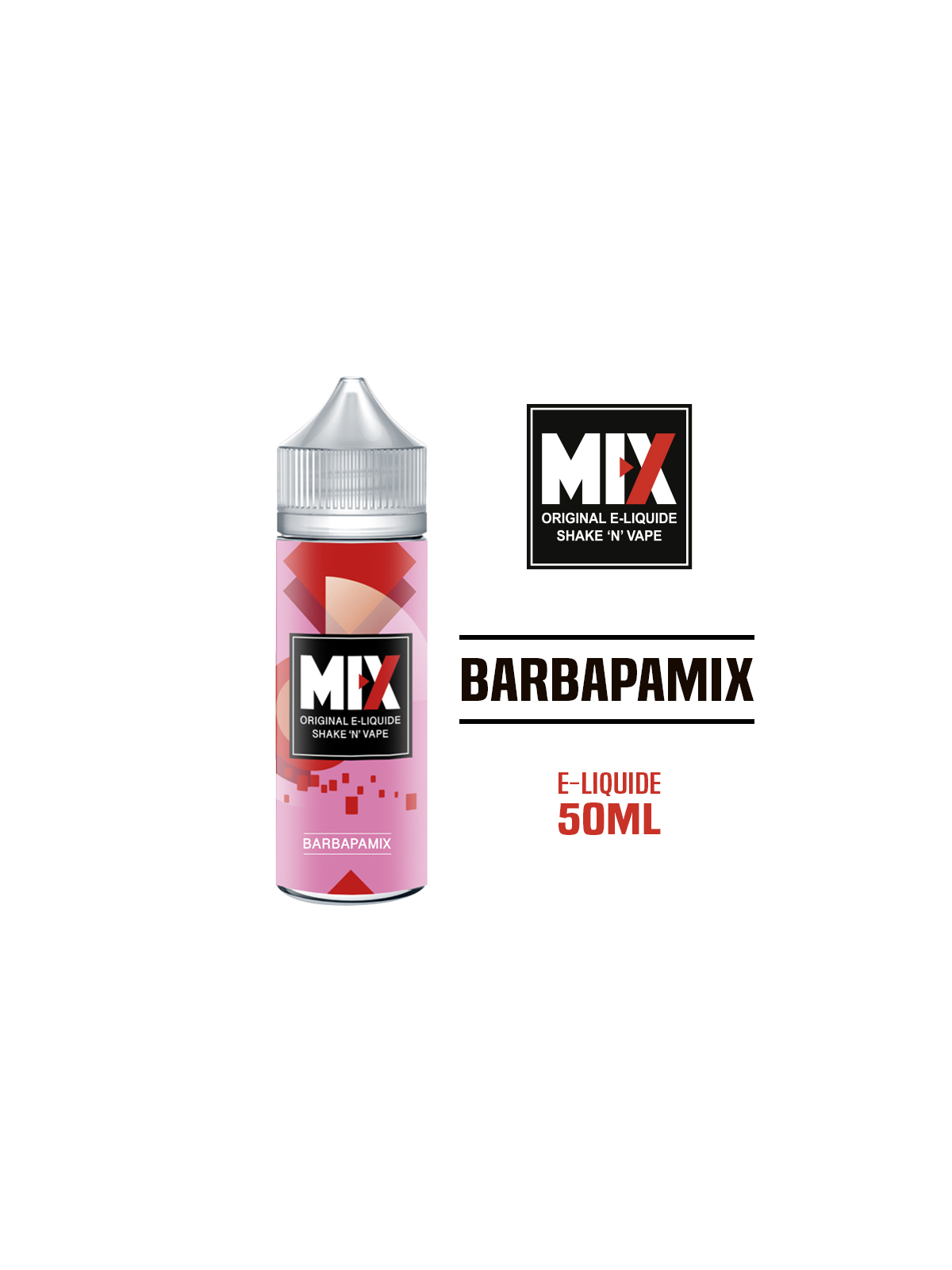 E liquide BARBAPAMIX 50 ml MIX