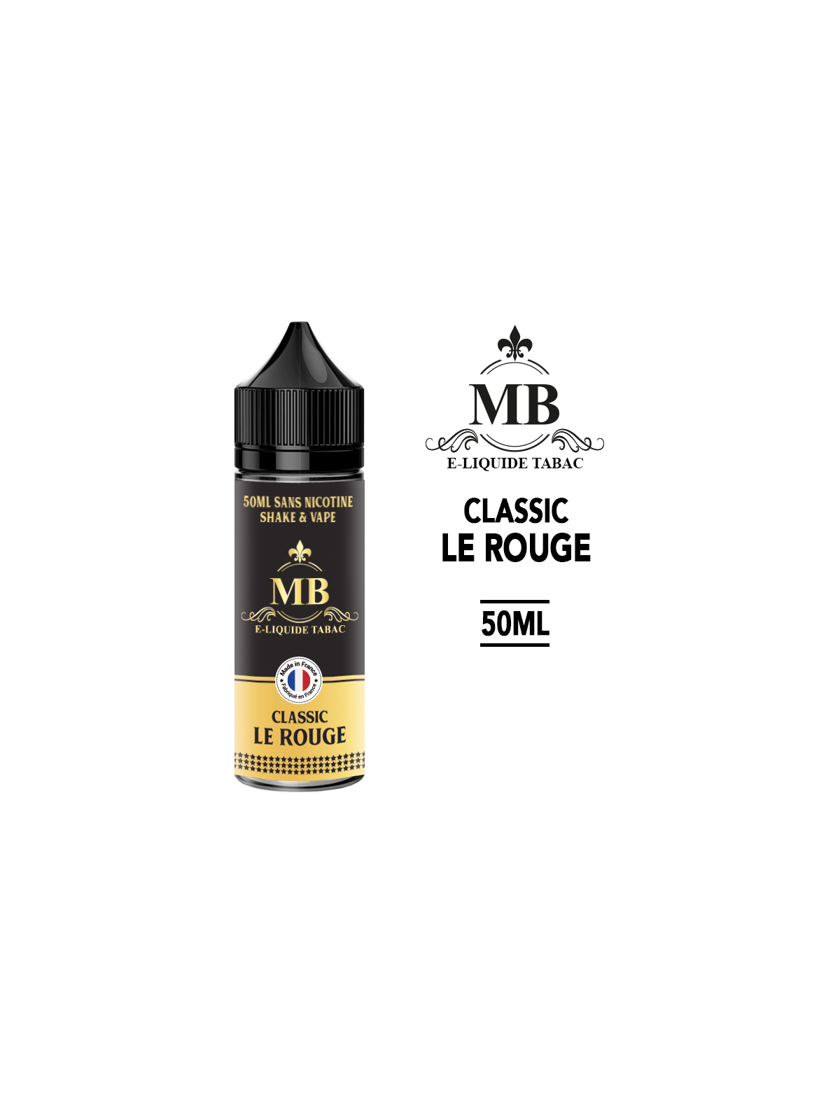 E-Liquide TABAC CLASSIC LE ROUGE 50 ml MB