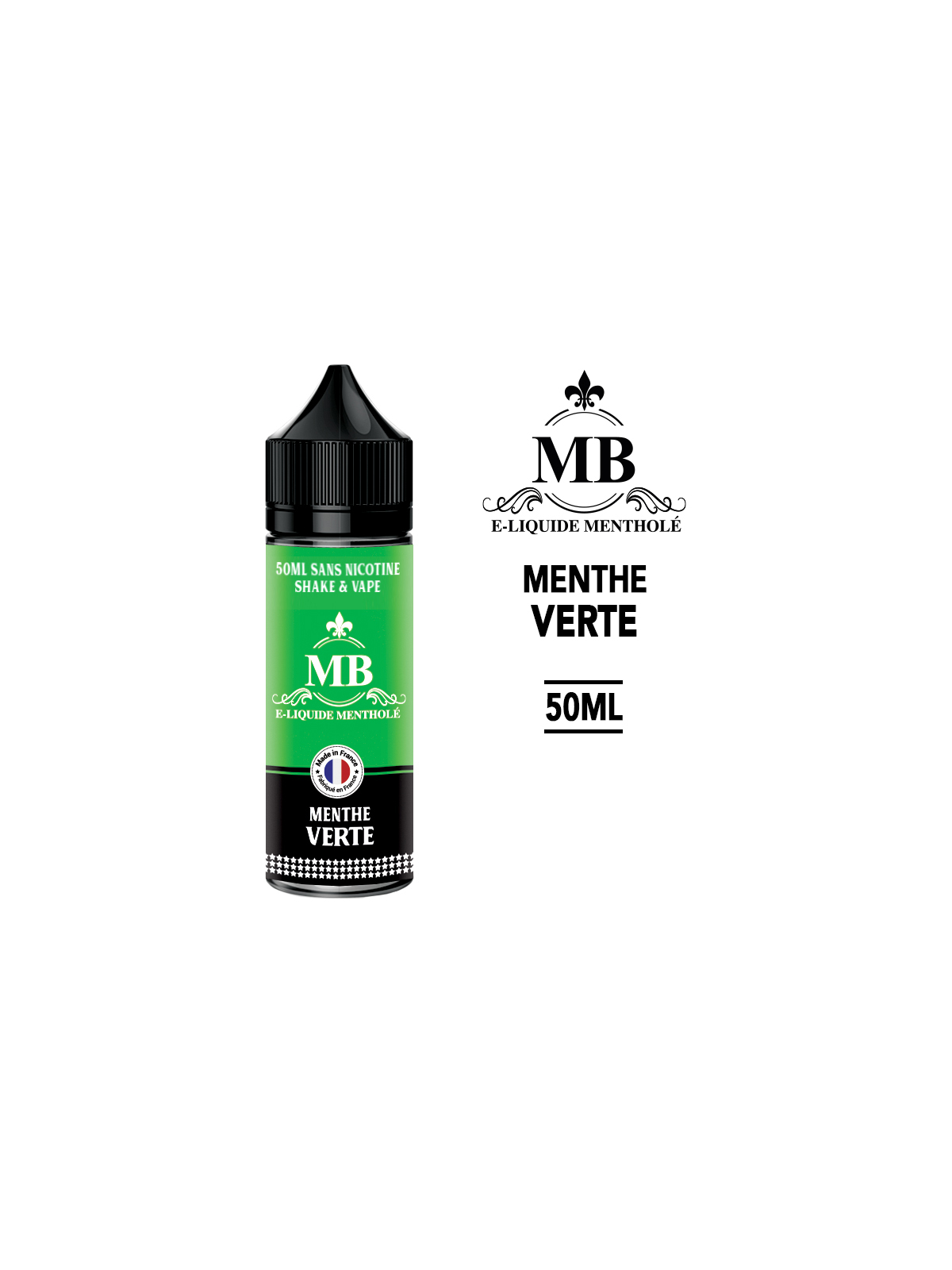 E-Liquide MENTHE VERTE 50 ml MB