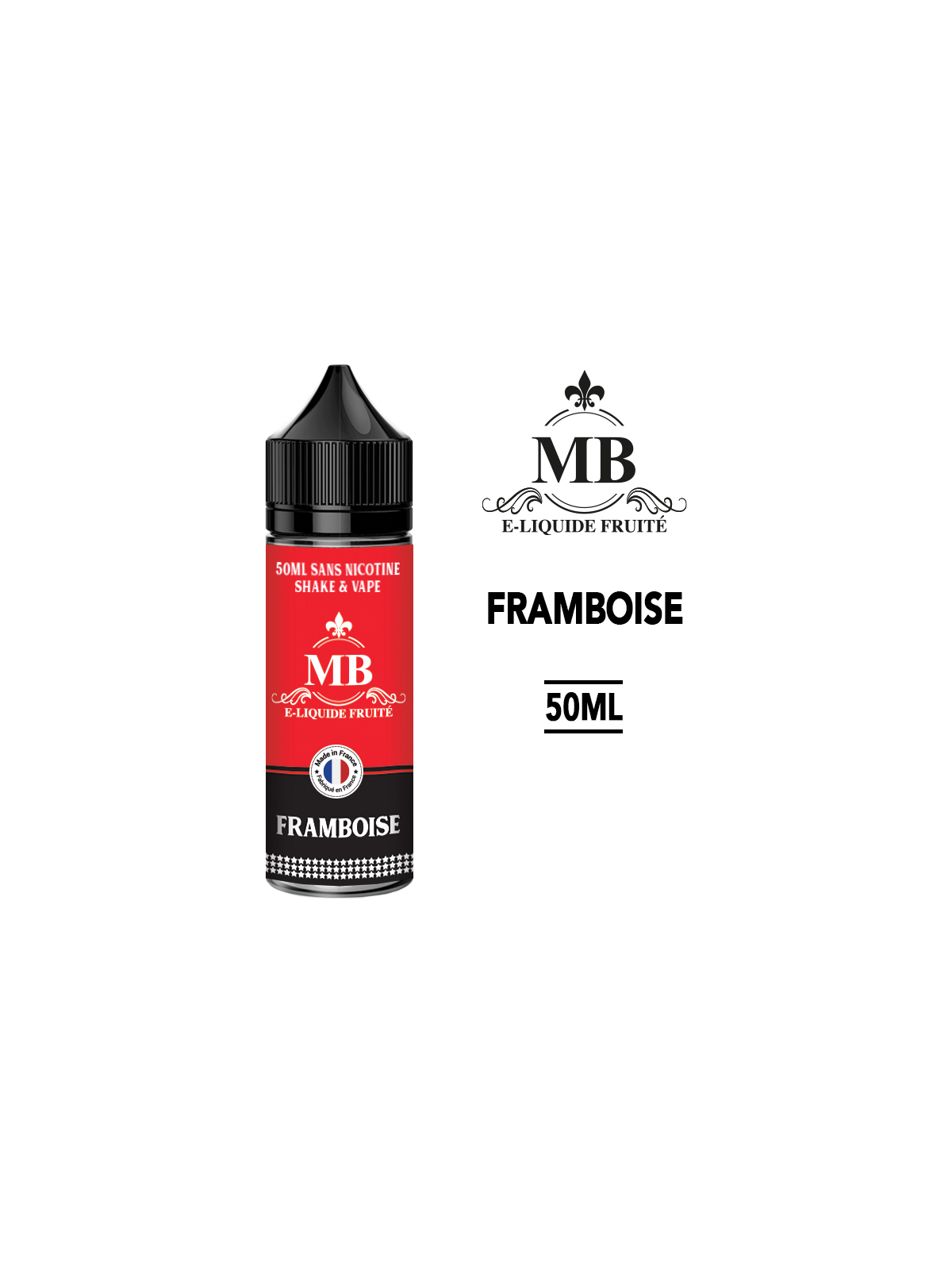 E-Liquide FRAMBOISE 50 ml MB