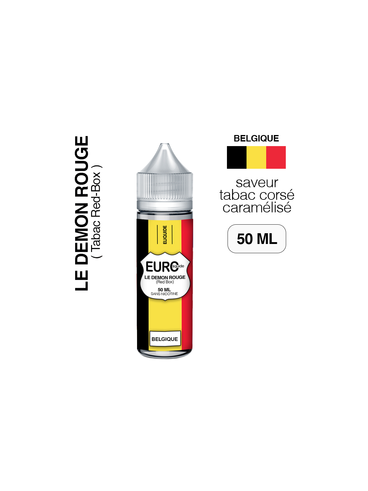 E-liquide Red-Box 50 ml EUROLIQUIDE BELGIQUE