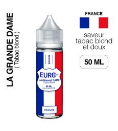 E liquide Tabac blond 50 ml EUROLIQUIDE FRANCE